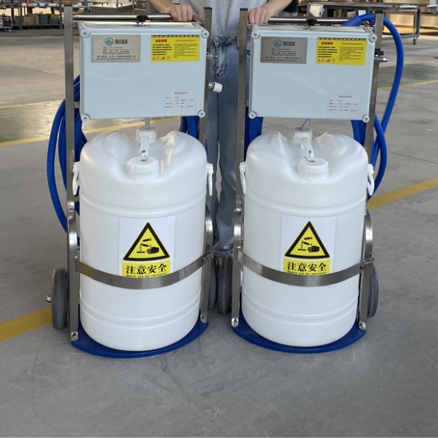  Procesamiento de carne y bebidas Fábrica de fábrica de alta presión Estación de limpieza de espuma multifunción multifunción 