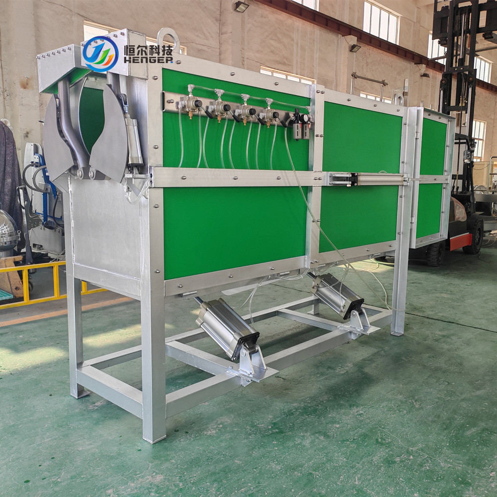 Fabricante de cajas basculantes y cajas de sacrificio neumáticas para ganado | Equipo de matadero de acero inoxidable 304/galvanizado (cumple con HACCP)