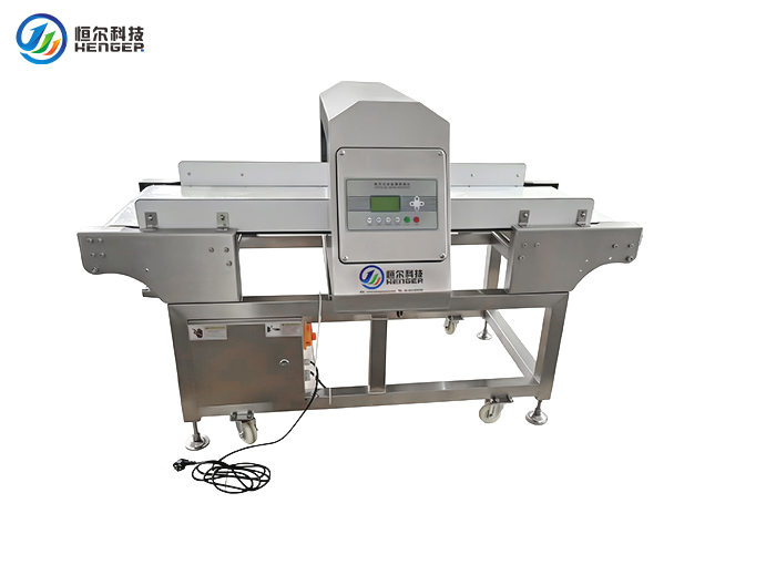 Transportador Digital Fe1.0mm 500x150mm IP65 SUS304 HE-50-15 SD del detector de metales para alimentos Henger Group