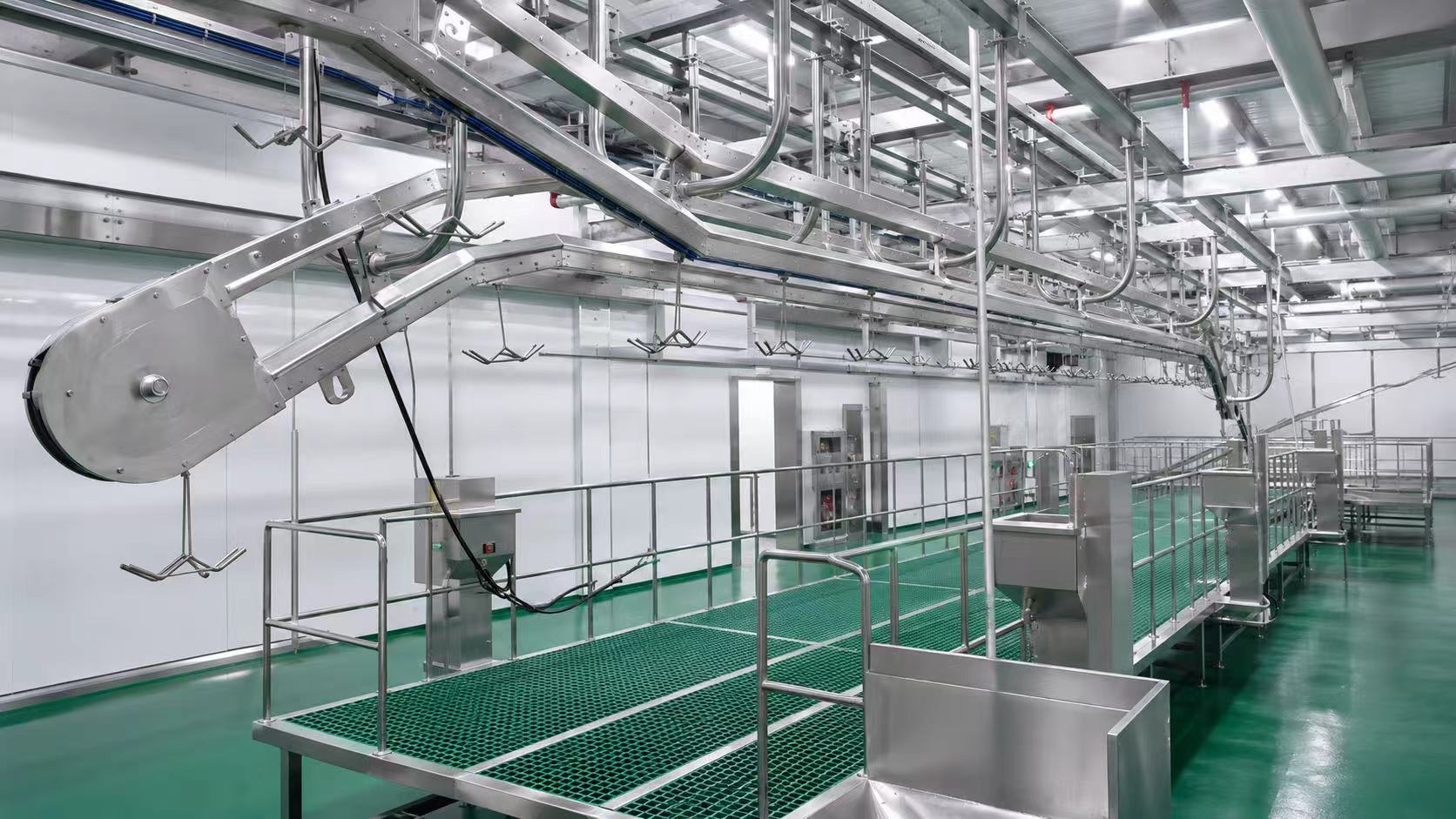 Línea de inspección y sistemas de purga de acero inoxidable SUS304